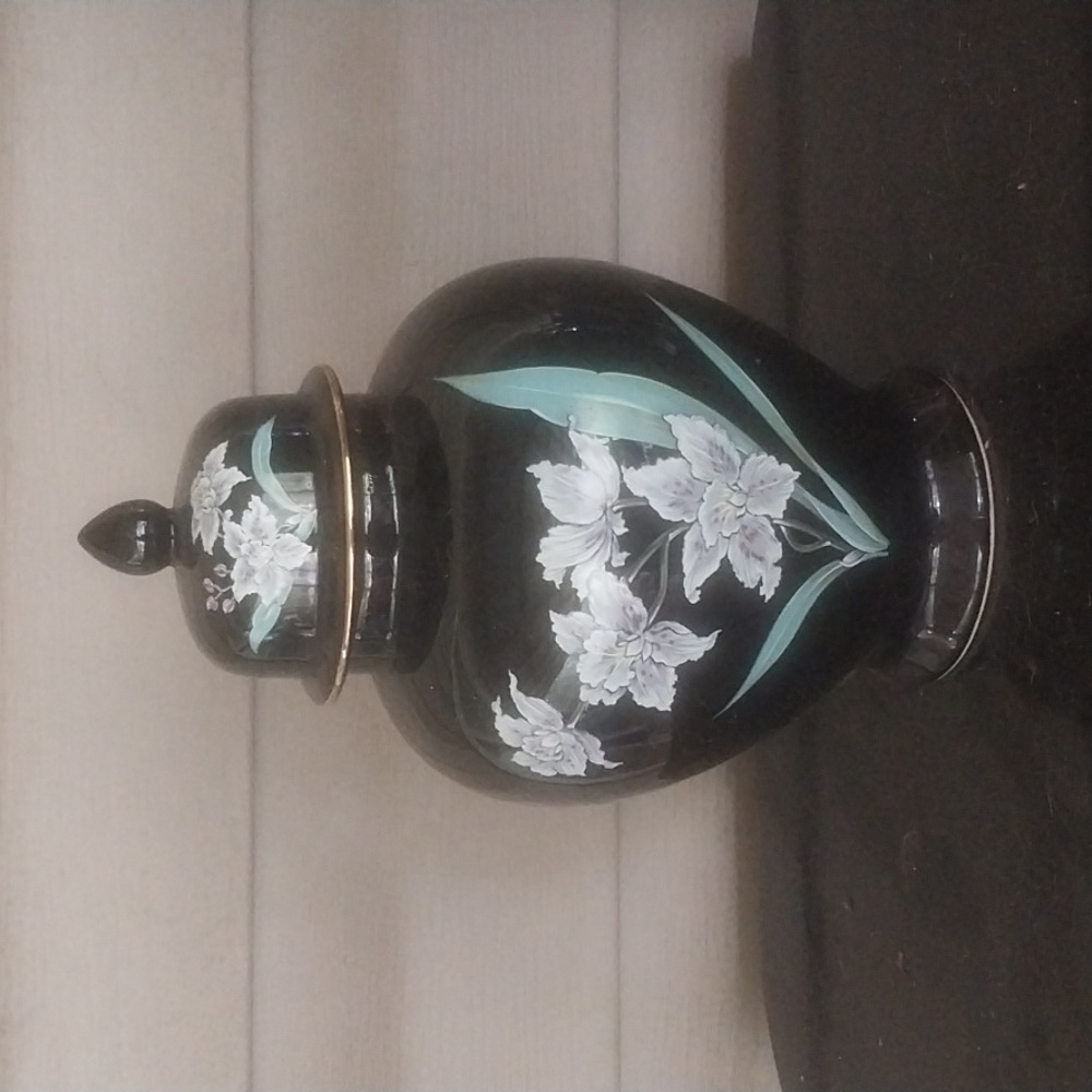 Vintage Japanese Style Ginger Jar